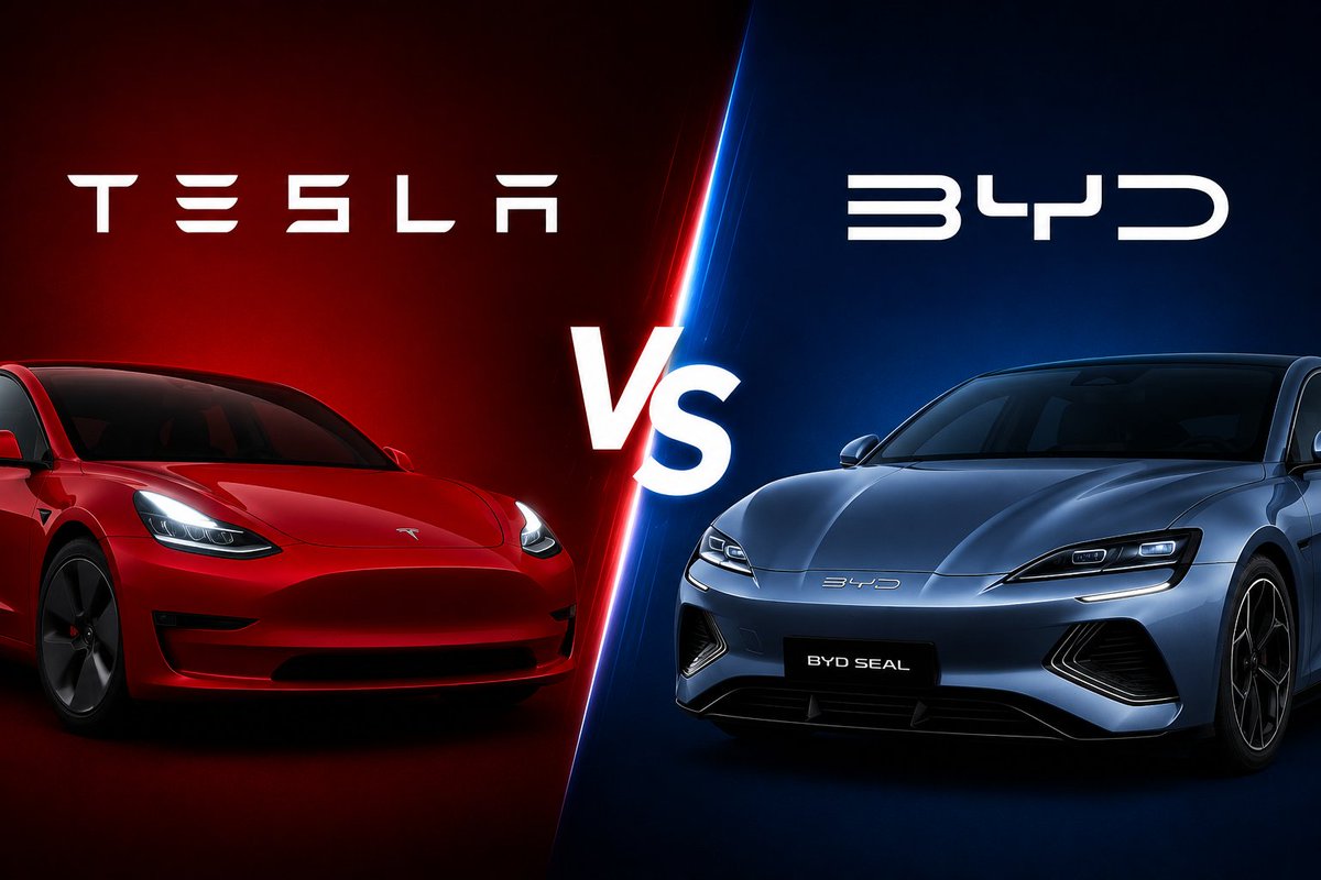 CashPang_Game's tweet photo. Tesla vs BYD

670 users voted.

One side is going to be furious when they see the results. 👀

↓