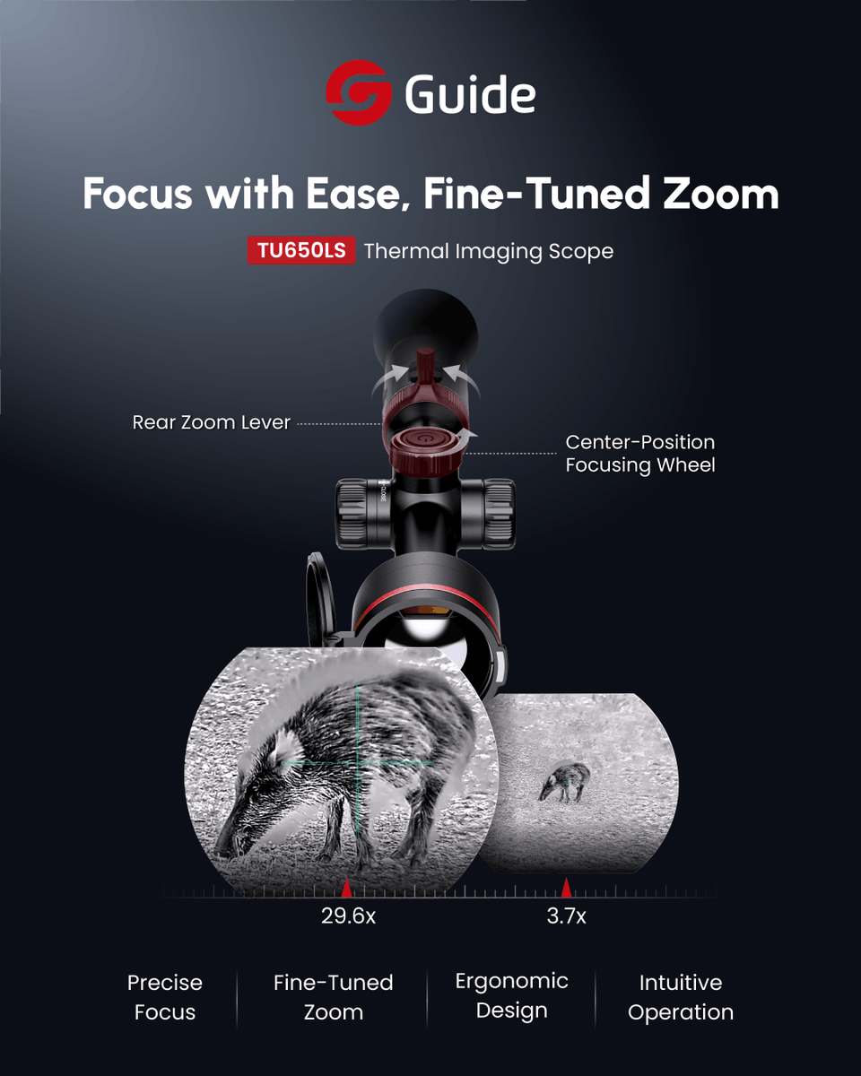 Guide__outdoor's tweet photo. Less reach. Less movement. More control. 🎯

The center-position focusing wheel on the TU650LS keeps adjustments natural and steady — especially during long waits, tripod setups, or low-light tracking.

Built for intuitive handling, left or right handed. 🌑🦌

#TU650LS #Hunt https://t.co/sQBjsL6V9f