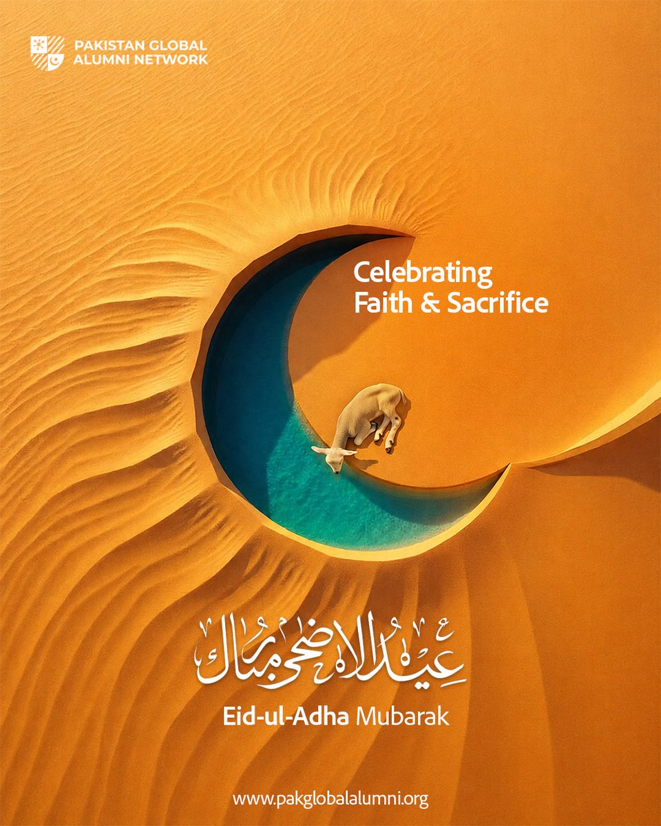 PakGlobalAlumni's tweet photo. Eid Mubarak from PGAN!

Wishing our members, partners and the global community peace, joy and prosperity this Eid. https://t.co/cXVnUJ9UrJ