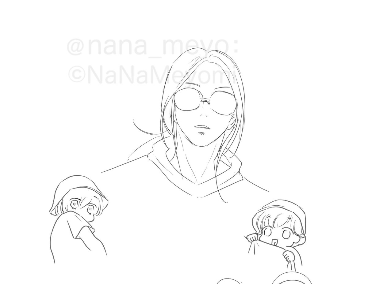 進捗だらけw
🌻I'm always thinking of you 18
(何度もやり直して💦描く描くサギ😭みたいになってた続き😭🌊🌊)
今回の新刊Part2は17話まで入っているので、イベント後に続き18を読んで頂けるよう🔥🔥🔥🔥🔥ガンバってます
もう一つは🌻『若様の子守り』
では仕事へ〜〜🏃