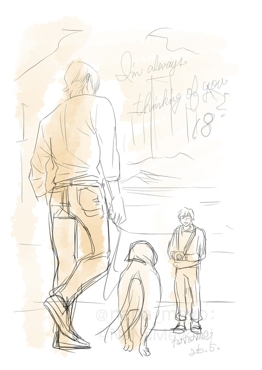 進捗だらけw
🌻I'm always thinking of you 18
(何度もやり直して💦描く描くサギ😭みたいになってた続き😭🌊🌊)
今回の新刊Part2は17話まで入っているので、イベント後に続き18を読んで頂けるよう🔥🔥🔥🔥🔥ガンバってます
もう一つは🌻『若様の子守り』
では仕事へ〜〜🏃