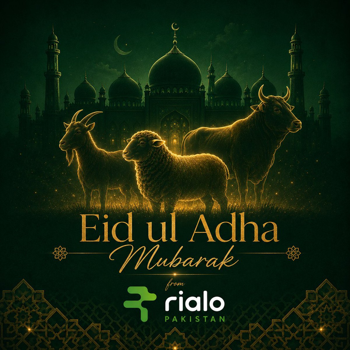RialoPakistan's tweet photo. Eid Mubarak Everyone 🤍

May Allah accept all our prayers and sacrifices and bless us with good health. Ameen https://t.co/aBYF6zTmNA