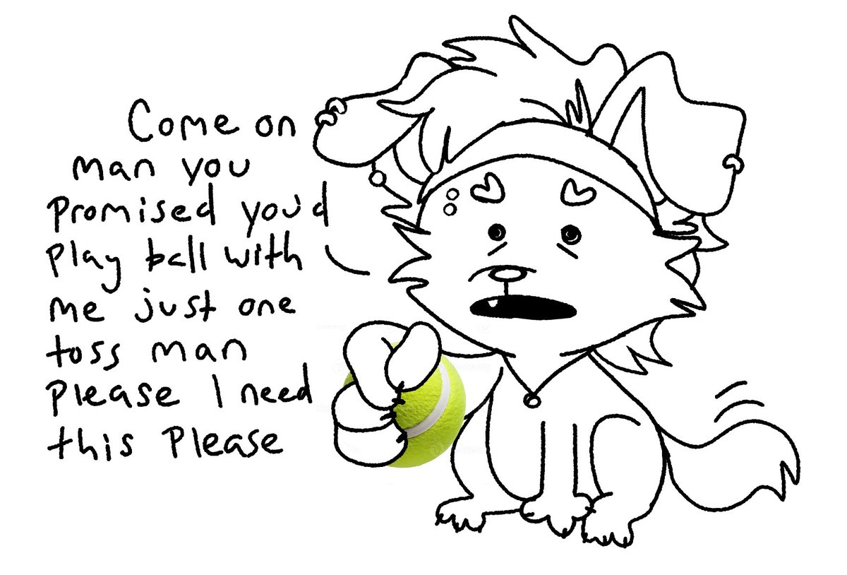 midwestsaddog's tweet photo. bro PLEASE 
🖌️@CheerUpPup https://t.co/1fGxykI0pk
