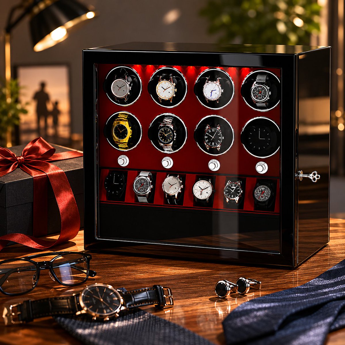 xtelary's tweet photo. For the man who’s always been there.

This Father’s Day, give him a gift worthy of the timepieces he treasures.

A refined watch winder and storage case designed to keep every automatic watch ready for the moments that matter.

⌚ 8 winding slots + 6 storage spaces🎁

#WatchBox https://t.co/yl2B33SGJL