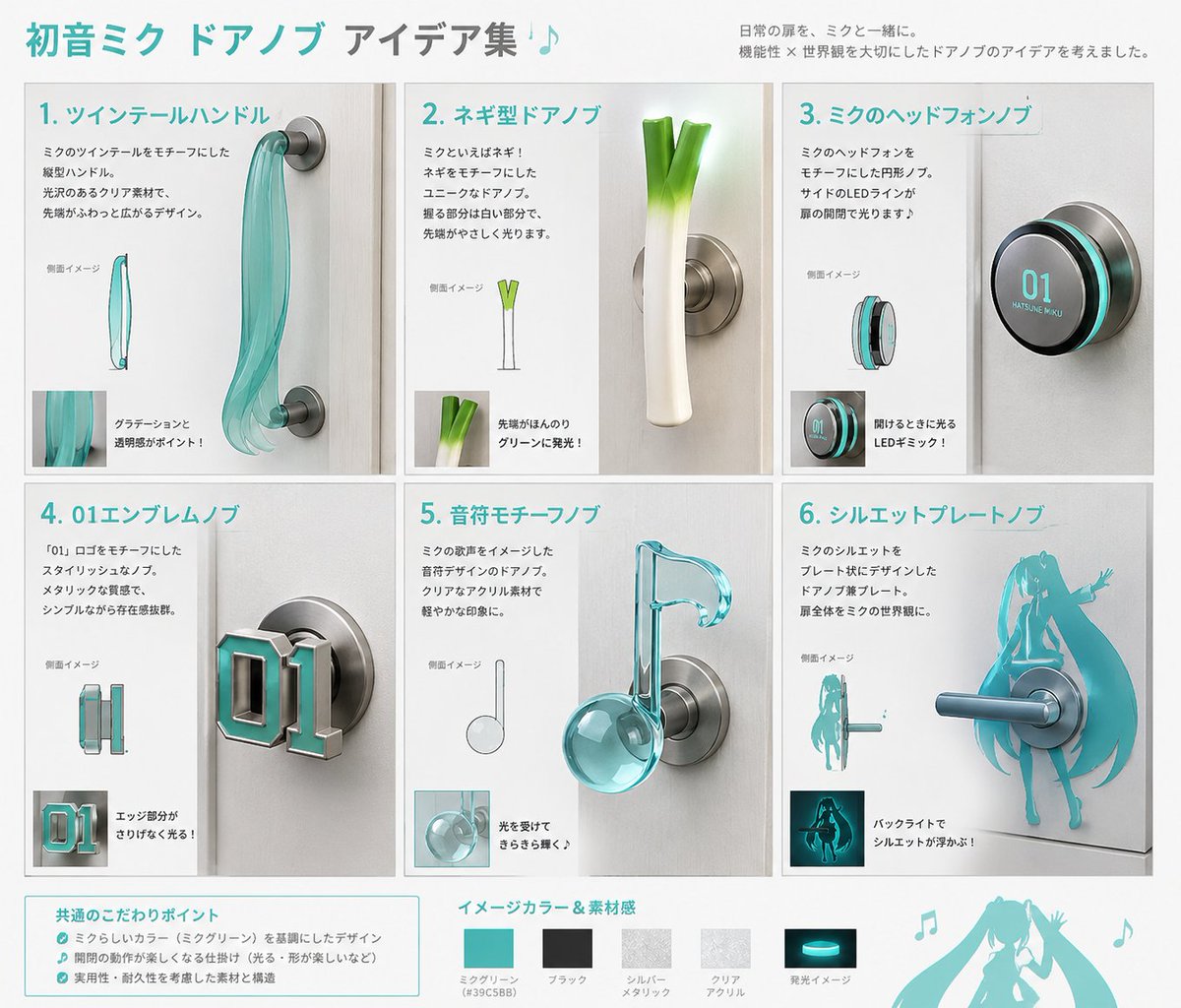 shiu_asahina9's tweet photo. 初音ミクドアノブ各種🟩

初音ミク ファンアート

#初音ミク
#AIart https://t.co/uthpdMWNE9
