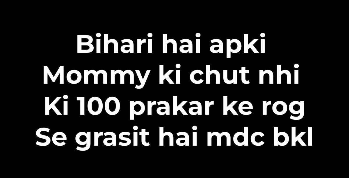ABHISHEK__177's tweet photo. Tere ko Reach chahiye na bkl0di aao reach dilata hun tujhe 👉👈😋 https://t.co/5X4Itc3PAt