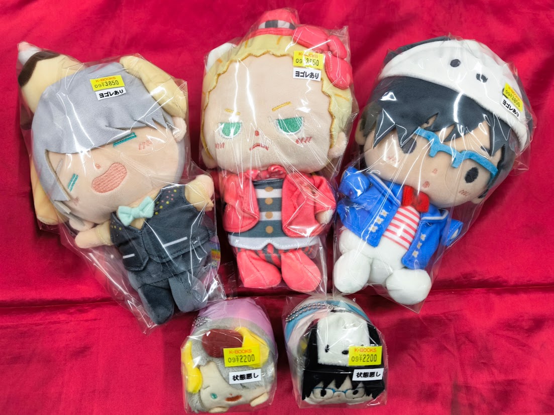 入荷情報】 『ユーリ!!! on ICE』 サンリオコラボのぬいぐるみが大入荷