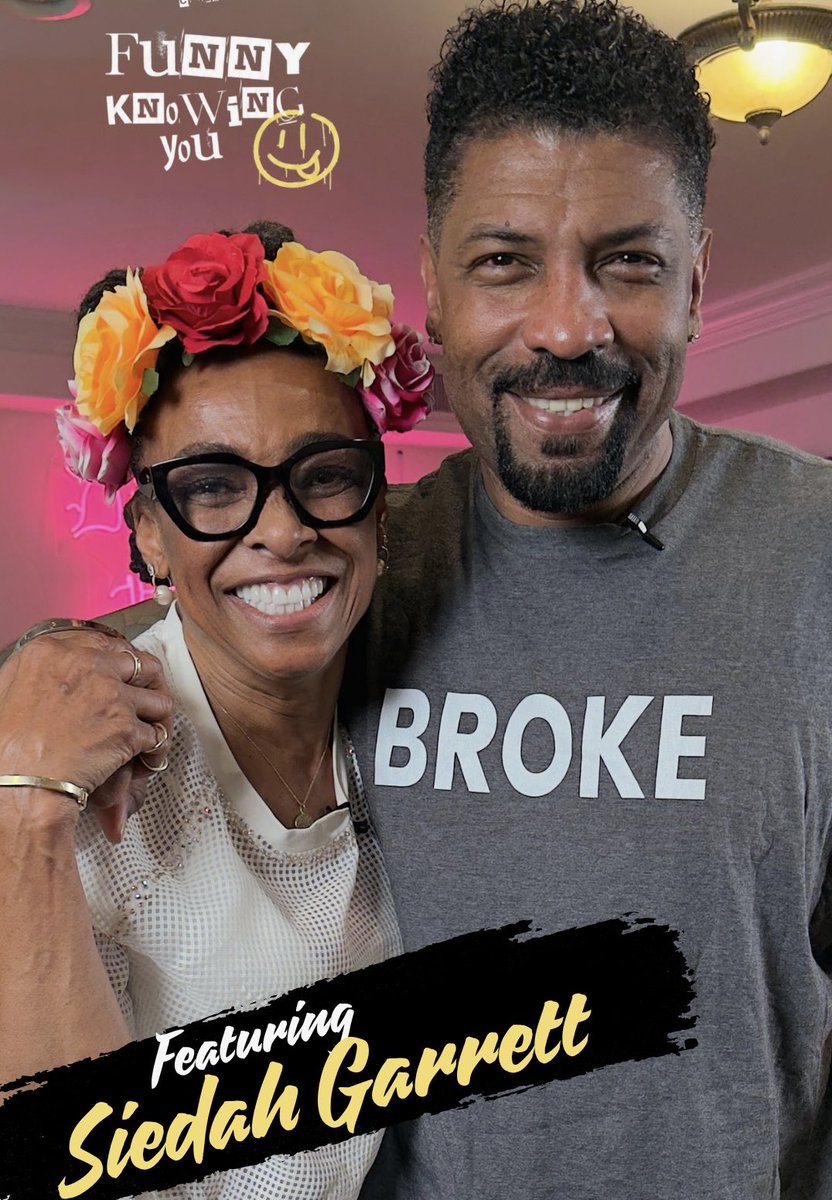 SIEDAHGARRETT's tweet photo. Check me out tomorrow with funnyman @deoncole on his podcast “Funny Knowing You”  on YouTube, as we chop it up about my journey from Compton to the King of Pop, including his portrayal as Don King in the hit film, MICHAEL
#deoncole #funnyknowingyou #comedy #podcast #MichaelMovie https://t.co/vj0aQhmDMA