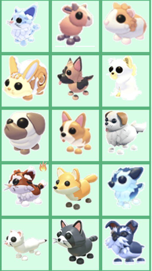 kywoki's tweet photo. LF pets in the right

offering pets / robux !! https://t.co/ZxXKd0K2pi