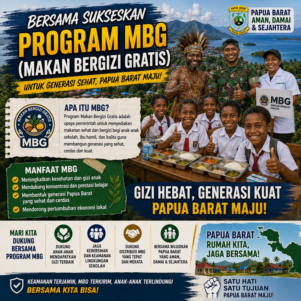 andriuchul's tweet photo. @DS_yantie Sukseskan MBG Untuk Generasi Sehat Papua Barat #MBGPapua https://t.co/e6oVpF4AGs