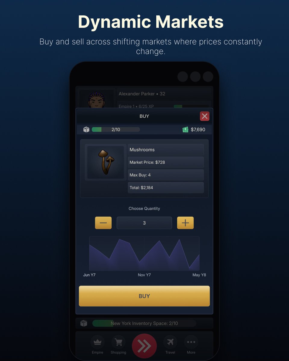 vantiergames's tweet photo. Dynamic markets. Constant risk. Every decision matters.

Urban Drug Empire 2 is available now for pre-registration on Android and pre-order on iOS.

Google Play:  
https://t.co/9DbyTUzXeD

App Store:  
https://t.co/14G77pYACZ https://t.co/pAN6Ow4Q4T