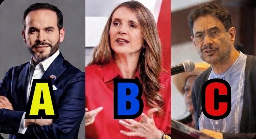 LemaPuerta1's tweet photo. A: Abelardo 🔄
B: Paloma 
C: Cepea 🤣 Cepeda https://t.co/g3Az0F239T