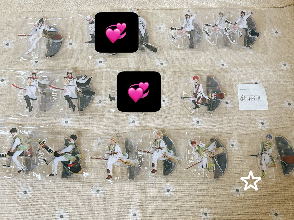 Kiukiui_B's tweet photo. 【交換/譲渡】魔法使いの約束 まほステ アクスタ

譲:オズ ホワイト クロエ シャイロック ルチル ミチル レノックス フィガロ☆

求:ファウスト☆、PayPayにて定価(送料)

☆は交換のみ

郵送取引📮

どうぞよろしくお願いいたします。 https://t.co/dk75d2EBNZ