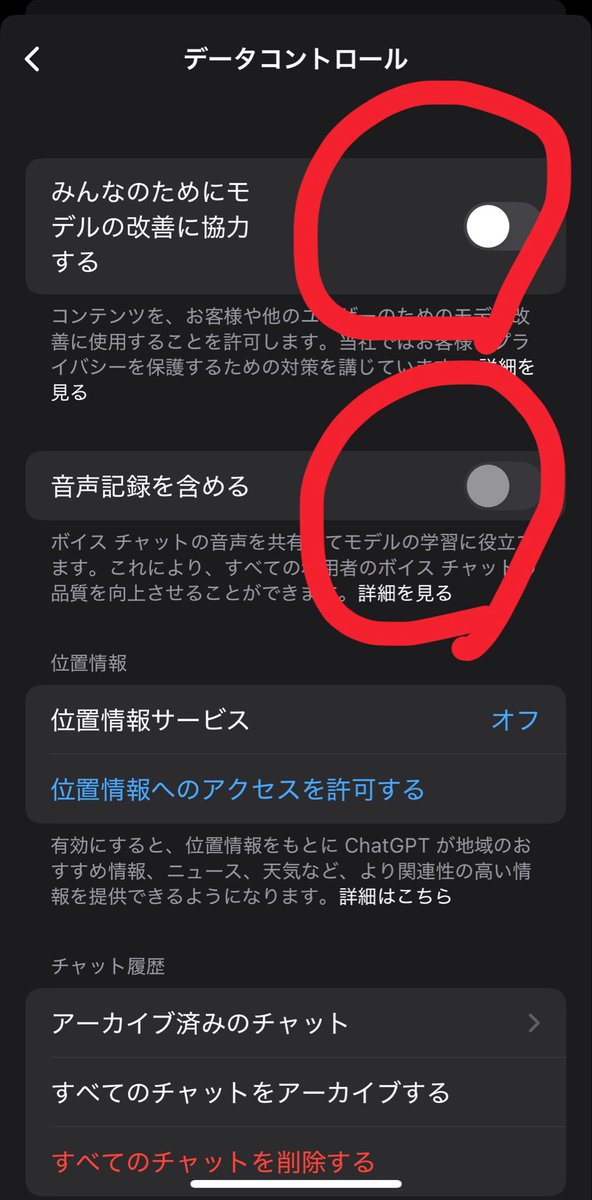 他の人から提供いただいた文章を使って 画像生成する際など 必ず設定を