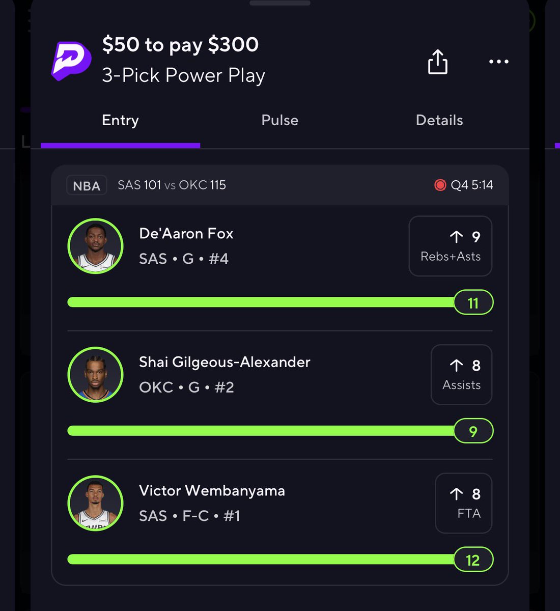 BaneSquad_'s tweet photo. If you follow me on twitch, CASH BOTH POWER 3’s 

$50 to win $300 ✅

$50 to win $300 ✅

https://t.co/zFCZTp3sFh https://t.co/WooLpReCKq