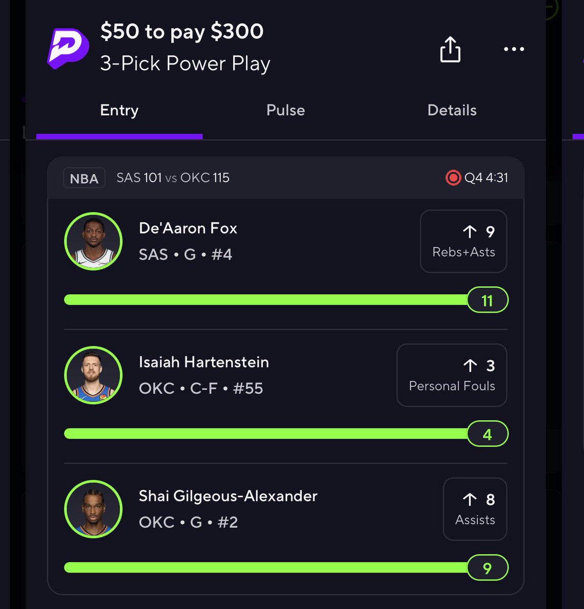 BaneSquad_'s tweet photo. If you follow me on twitch, CASH BOTH POWER 3’s 

$50 to win $300 ✅

$50 to win $300 ✅

https://t.co/zFCZTp3sFh https://t.co/WooLpReCKq
