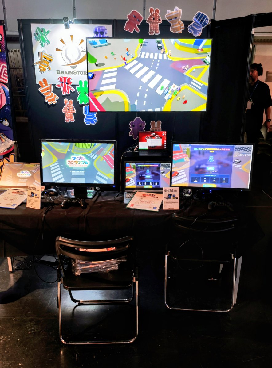 AVANT_CG's tweet photo. BitSummitに参加してきました。
制作に携わった「MarbleScramble／マーブルスクランブル」を試遊してきました。
他にもたくさんの魅力的なゲームに触れられて、
とても刺激的な一日でした🎮
#bitsummit #BitSummitPUNCH #mscramble https://t.co/0u46igr5cr