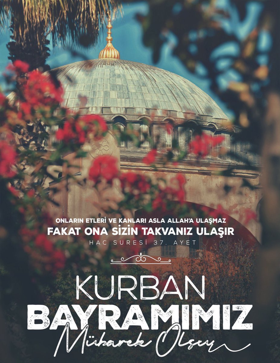 aksavli's tweet photo. Mübarek Kurban Bayramı’nın sizlere ve tüm İslâm âlemine huzurun , barışın ve kardeşliğin hâkim olduğu günlere vesile olmasını diliyor,  bayramınızı tebrik ediyorum..
#KurbanBayramı https://t.co/HaNpJgVLdC