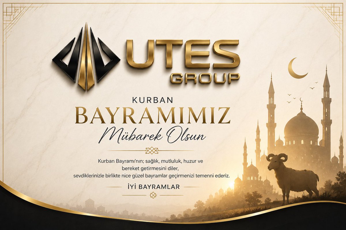 uslufrt's tweet photo. Aziz Türk Milletinin ve Tüm Müslümanların #KurbanBayramı Mübarek Olsun..
Rabbim hepimize huzur, sağlık, sıhhat, esenlik ve selamet nasip etsin...
#FıratUSLU #utesgroup https://t.co/AlmWRURonJ