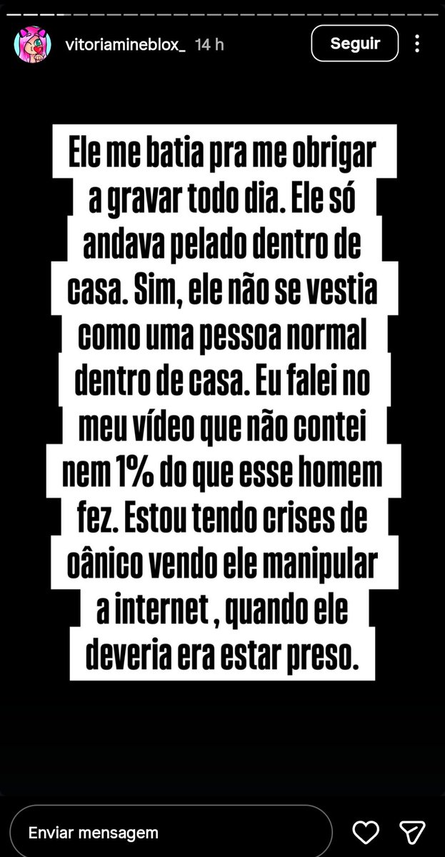 Bdieeed's tweet photo. Eu fico impressionada em saber que o genitor, ou melhor, esse MONSTRO ainda não tá preso, e parece que o caso ta perdendo visibilidade. Por favor, não deixem esse caso ficar só por assim, precisamos de justiça! https://t.co/vEkcP2gICn