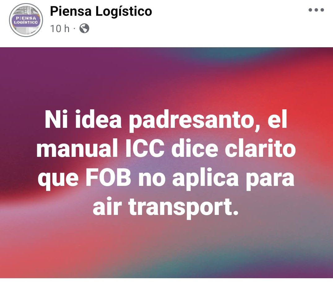 PiensaLog's tweet photo. #Incoterms https://t.co/BbLJeoAt89