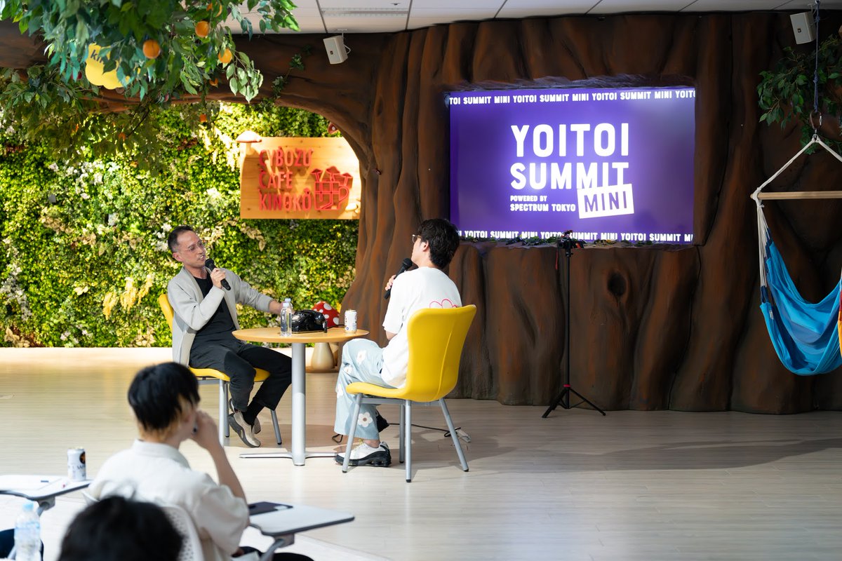 spctrm_jp's tweet photo. 昨日はYoitoi Summit Miniを開催しました！
お越しいただいた皆様、あ��がとうございました。

ステージでは２つの問いについてディスカッション。
参加者も自分の中で思考したり、参加者同士で発散したり、たくさんの良い「？」が交差する場になりました。

Yoitoi Summit 2026は7月18日（土）に開催します。
来週にはチケット販売スタートする予定ですので、XやInstagramをチェックしてください✅️

https://t.co/E0a9gpcp4H
#yoitoi