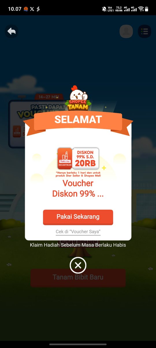 02Syahla's tweet photo. @i_m_mortal_ Dapet di menit 7 min https://t.co/g0caaIRlFr