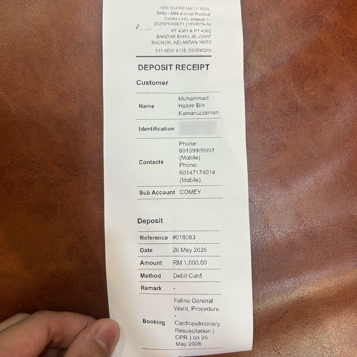 hazimdace's tweet photo. Jumlah rawatan keseluruhan RM4860. Deposit untuk surgery RM2500, tapi saya cuma mampu sediakan RM1000 je buat masa ni. Masih perlukan RM1500 lagi untuk cukupkan deposit 🙏

Kalau ada yang sudi bantu walaupun RM1 atau sekadar repost post ni pun saya dah sangat bersyukur ❤️ https://t.co/QqBKjWgK4G