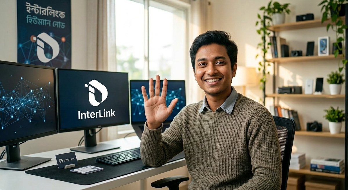 SRcryptofficial's tweet photo. In the AI era, bots flood Web3. InterLink builds the largest verified human network on blockchain.

Prove you're real, become a Human Node, mine rewards &amp; own your identity.
The future isn't just decentralized it's human-first.

#InterLink #ITLG #ITL https://t.co/0TqjCnmlKW