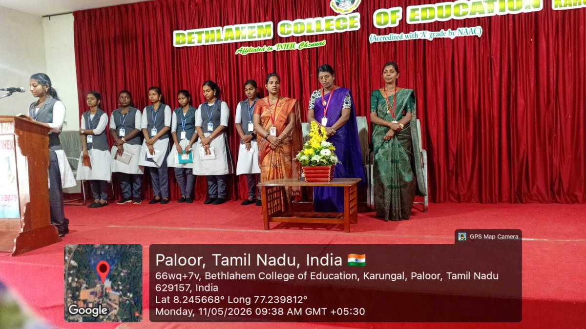 BethlahemB's tweet photo. Bethlahem College of Education celebrated Mother’s Day on 11 May 2026 with great joy and enthusiasm. The celebration was organized to honour and appreciate the love and sacrifices of mothers. The programme began with a prayer and a welcome address by the students. https://t.co/PrtglXNxzk