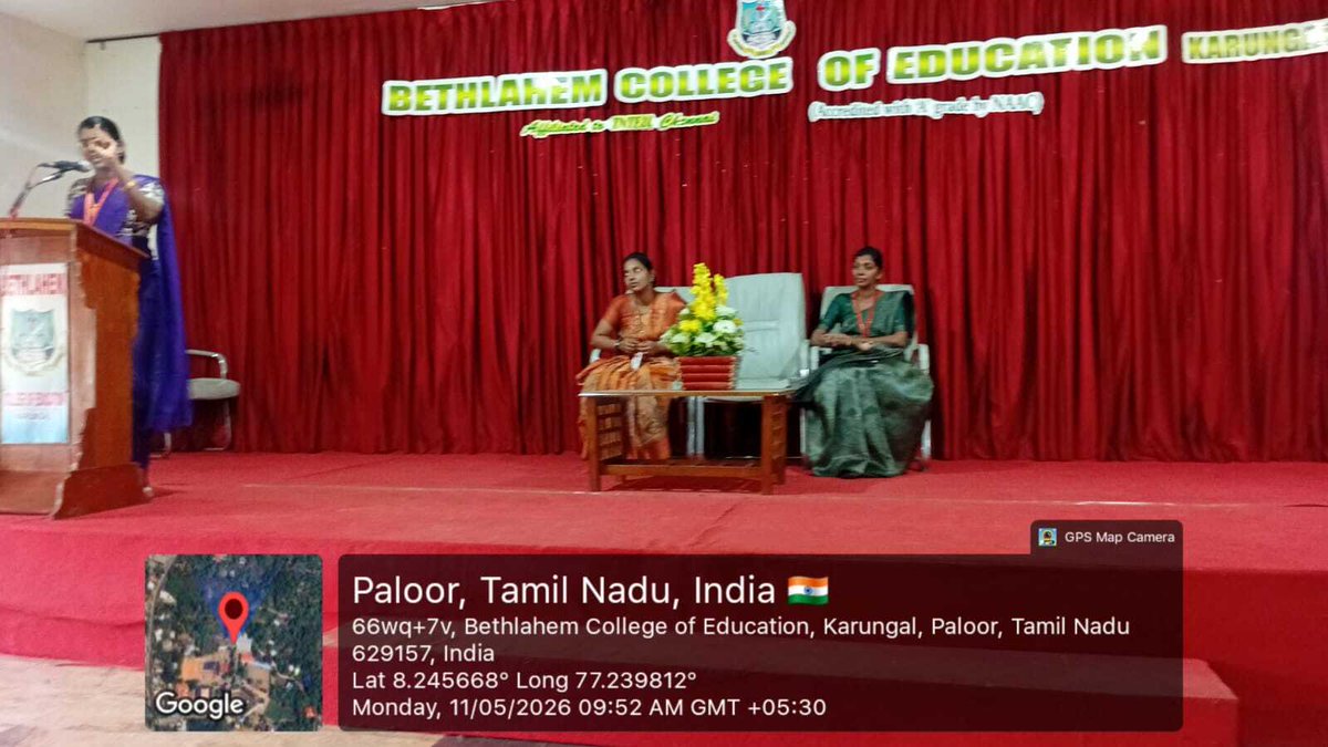 BethlahemB's tweet photo. Bethlahem College of Education celebrated Mother’s Day on 11 May 2026 with great joy and enthusiasm. The celebration was organized to honour and appreciate the love and sacrifices of mothers. The programme began with a prayer and a welcome address by the students. https://t.co/PrtglXNxzk