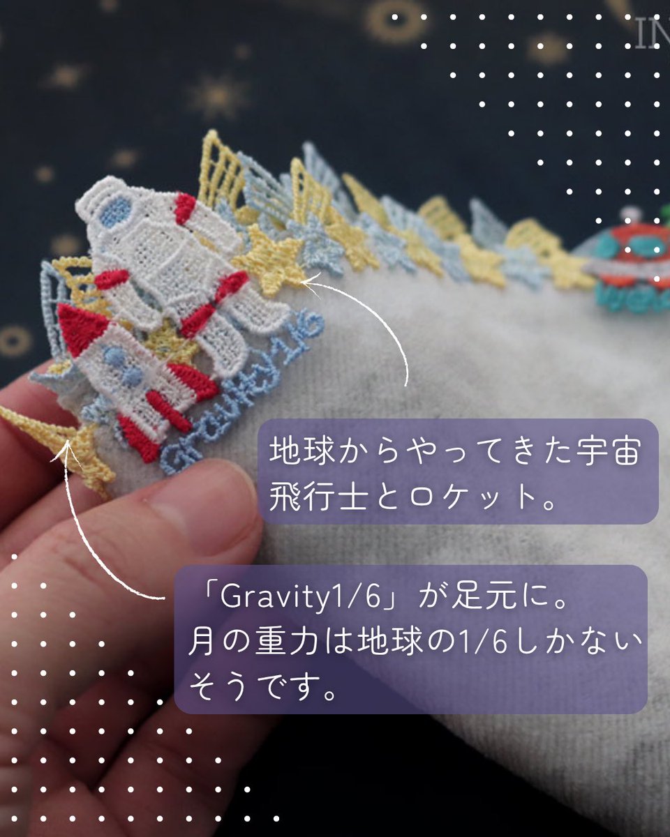 inobun_com's tweet photo. 月の周りにちりばめられた小さな物語は、まるで絵本のワンシーンのよう🌕
遠いはずの月が、ぐっと身近に感じられるロマンあふれる一枚です👽

▷ https://t.co/zfhvw8kN41

#近沢レース店 #INOBUN #月で待ち合わせ https://t.co/obxAhrxFFJ