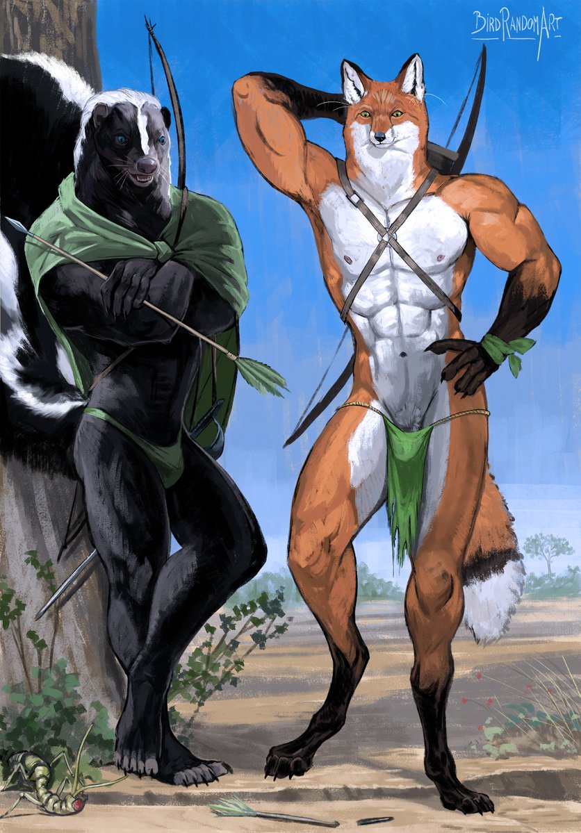 BirdrandomART's tweet photo. El equipo verde la tiene difícil solo les quedan una flecha para para ganar, y encima, le toca disparar al zorro... https://t.co/vSKnuv8kX6