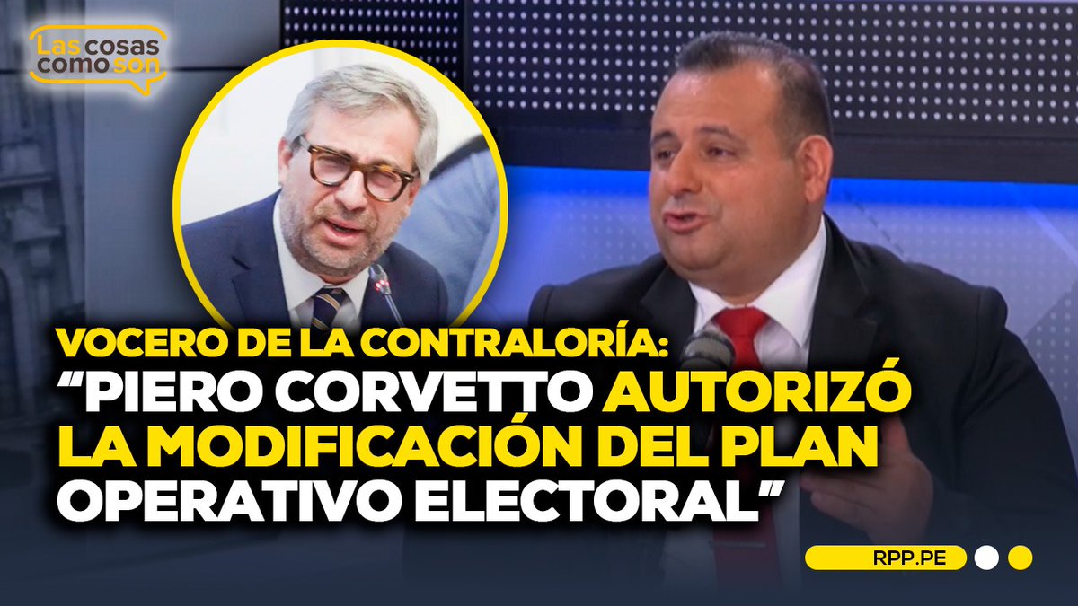 RPPNoticias's tweet photo. 🚨 Luis Castillo Torrealva, vocero de la Contraloría, dijo que el entonces jefe de la ONPE aprobó un cambio de última hora en el cronograma del plan operativo electoral que al final resultó beneficioso para la empresa de transportes Galaga.

👉 https://t.co/whixswjHcq
#LASCOSASRPP