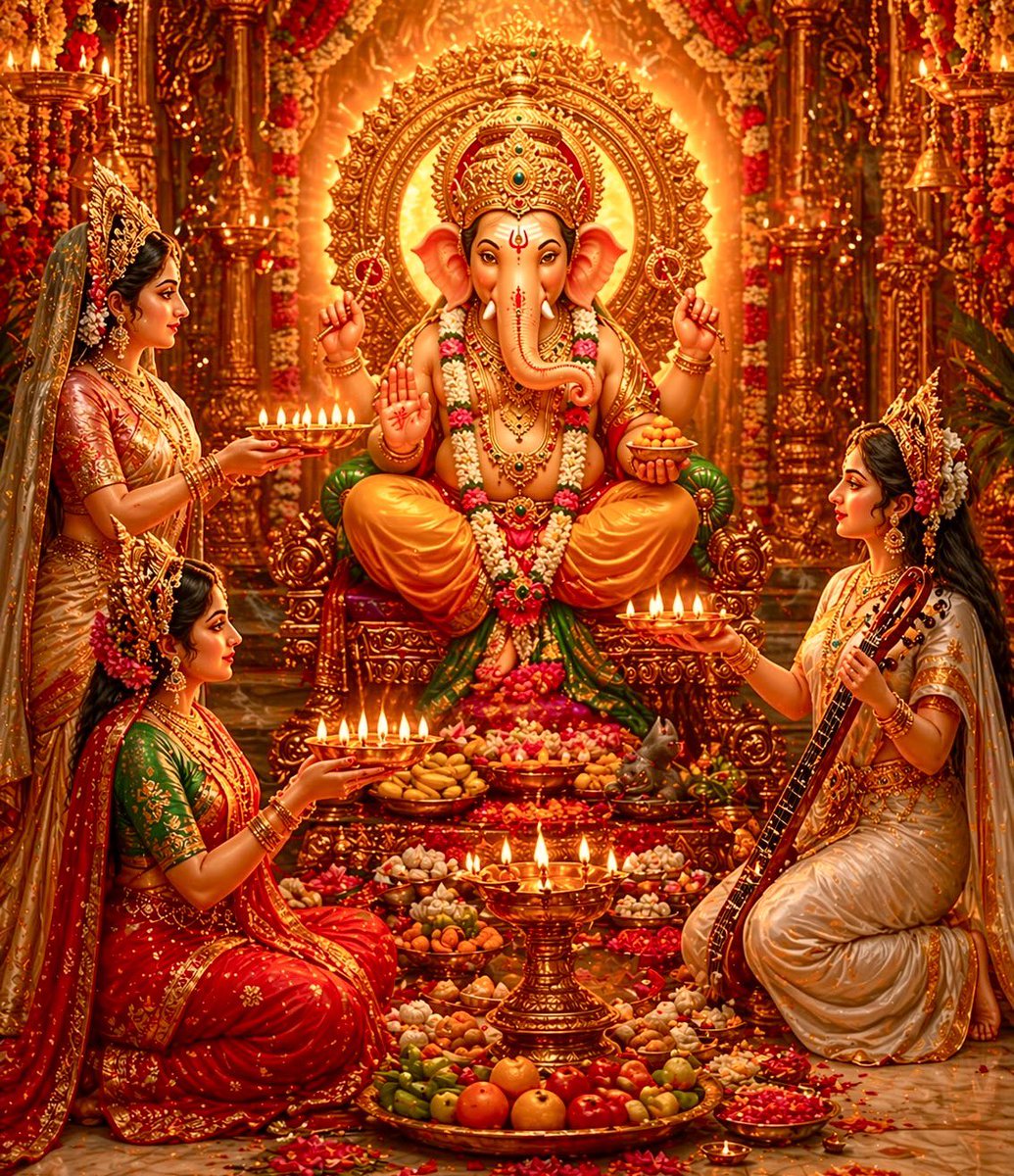 sarveshpd's tweet photo. ॐ एकदन्ताय विद्महे वक्रतुण्डाय धीमहि।तन्नो दन्ति प्रचोदयात्।।
🙏🪷 शुभ प्रभात 🪷🙏 https://t.co/OSzDVIi0Aq