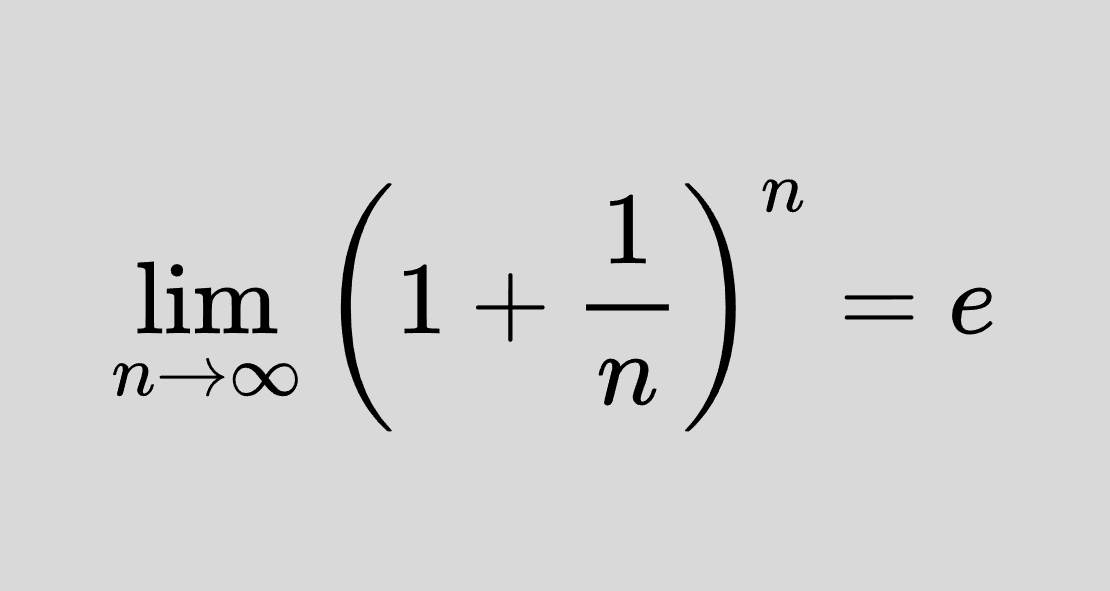 Math_files's tweet photo. You know π belongs to circles… but what about e?

Imagine a magical bank offering 100% interest per year. You deposit $1, wait a year, and walk away with $2. Simple.

But what if the bank compounds your interest twice a year—50% every six months?

After 6 months: you have $1.50.
Now you earn interest not just on $1, but on $1.50.
By the end of the year: $1.50 + (1.50 × 0.5) = $2.25.
You just made more than doubling your money.
Naturally, you say: “Do it faster.”

Daily. Every second. Continuously. Mathematically, this becomes:
(1 + 1/n)ⁿ

As n (the number of compounding periods) grows larger and larger, something incredible happens…

You hit a limit.
No matter how fast you compound, the value approaches 2.718…

In 1748, Leonhard Euler recognized this number as a universal constant and named it e.

And no—it wasn’t named after him. It simply emerged from the mathematics of growth itself. From finance to physics, from biology to probability—e is everywhere. Not bad for a number born from compounding interest.