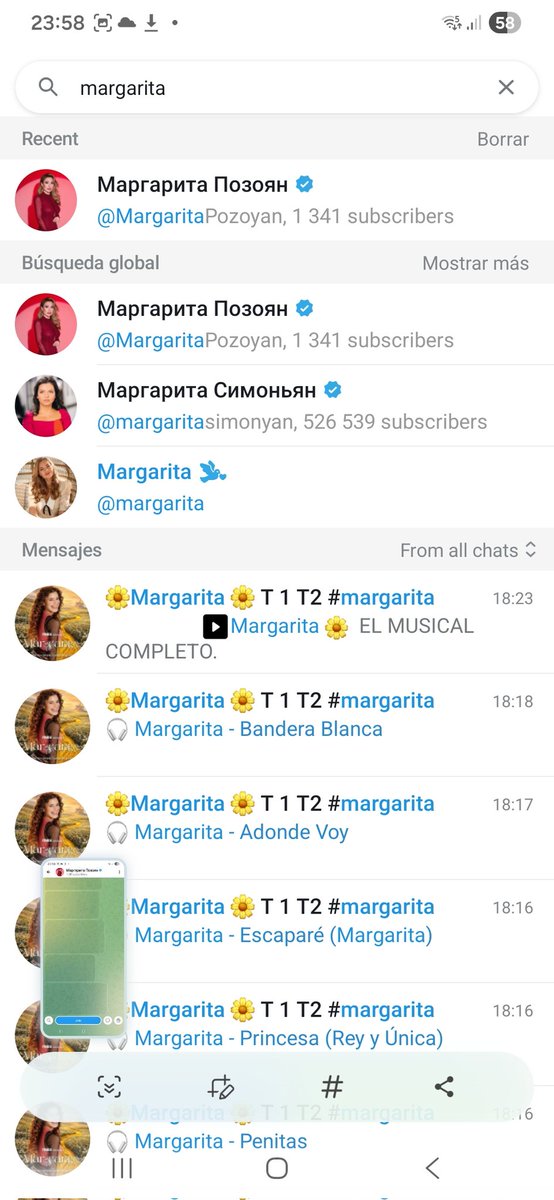 Chimango5_'s tweet photo. @cantbeaugust Mira corazon, aca hay un canal de telegra que la sube , fíjate si en tu buscador de telegram sale, sino ya le pedí a la administradora que me proporcionara un link, será cuestión de esperar... https://t.co/AAZtoOtaT2