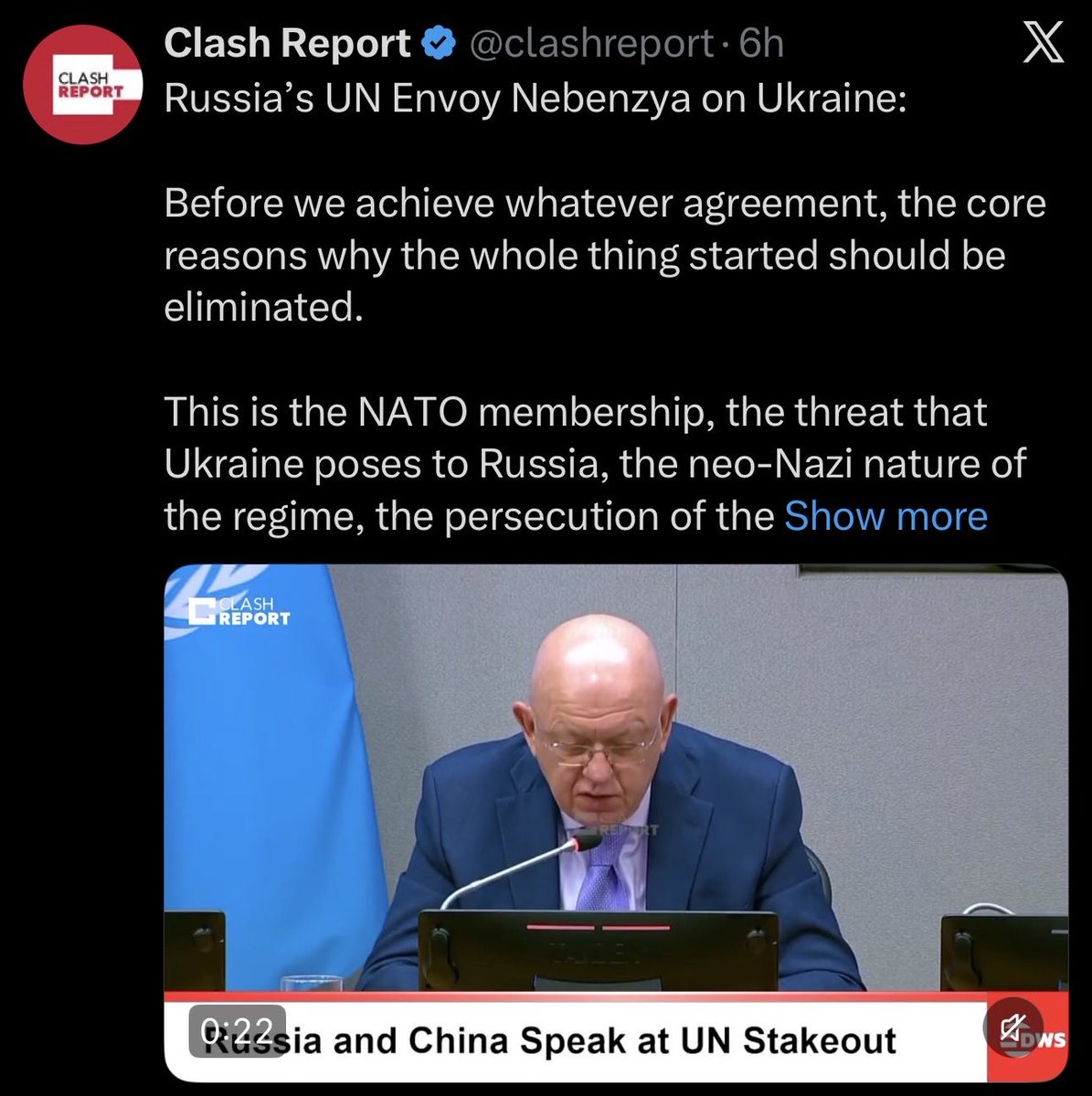 ShaunPinnerUA's tweet photo. This is why we will not get anywhere.

Russia invaded Ukraine alongside neo-Nazi paramilitary units, PMC’s, criminals, foreign recruits and now even North Korean regular troops, yet still pushes this absurd “denazification” narrative.

Meanwhile Ukraine is led by a Russian-speaking Jewish former comedian whose own family suffered during the Holocaust.

The rhetoric is so detached from reality that meaningful dialogue becomes impossible.