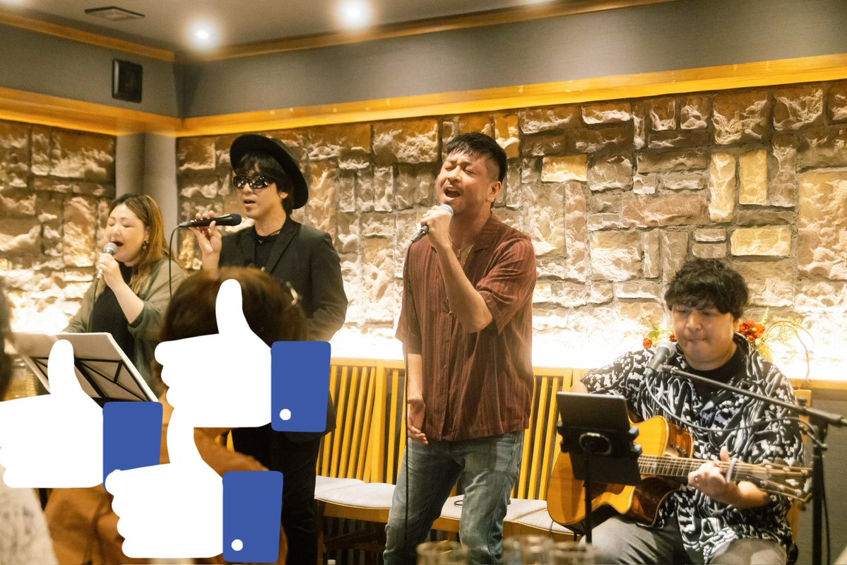 InMasterPiece5's tweet photo. 日曜日は代官山ジェニスガストロ
ユウキ＆MARONYバースデーライブ
賑々しく最高にHAPPYな時間となりました✨
ご来場、ご視聴、ありがとうございました‼️

配信アーカイブは販売中です❤️‍🔥
何度でも👍
https://t.co/irfjvXyuBd https://t.co/tkKVTKz89x