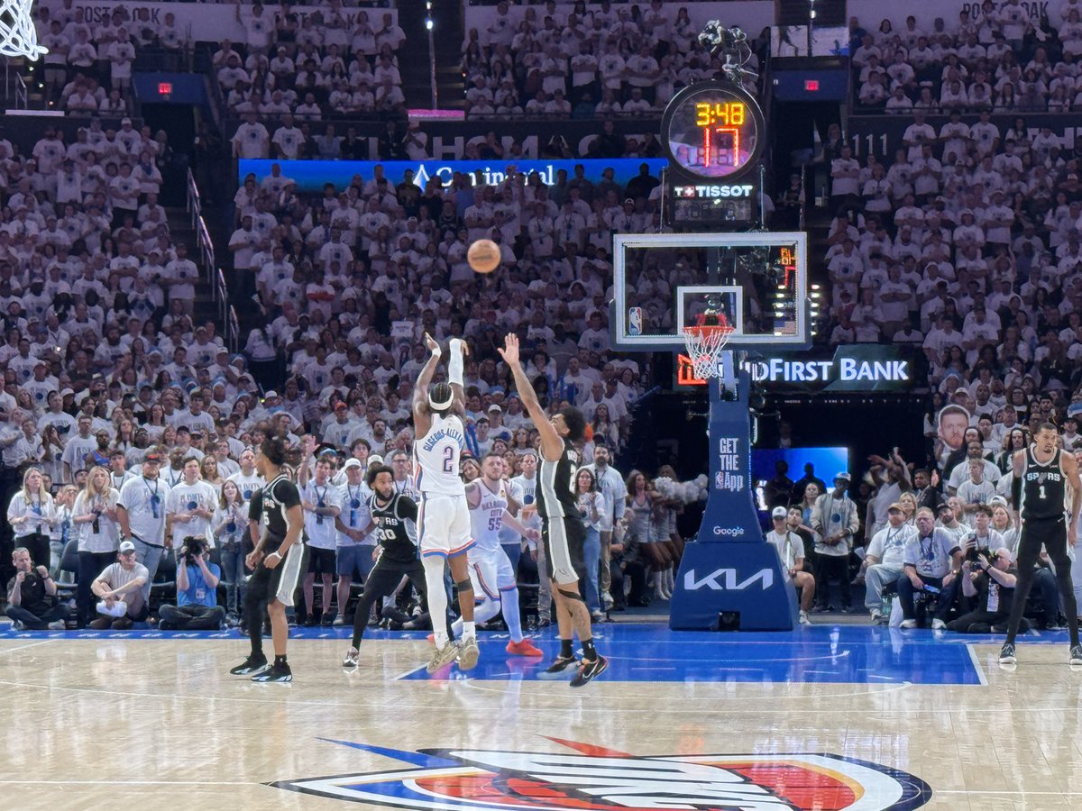davidfholt's tweet photo. MVP.  Eleven down, five to go.  #ThunderUp https://t.co/ticE5GvrEq