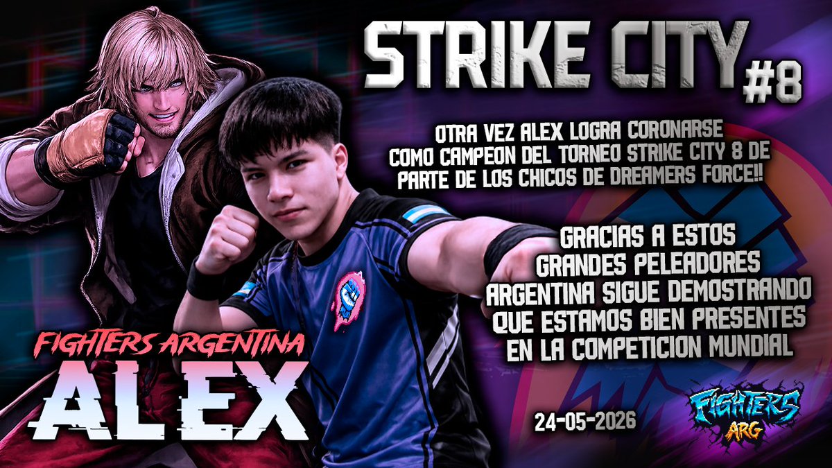FightersArg's tweet photo. @FA_4LEX lo consigue otra vez!!🫡 https://t.co/GJSPIBmEWh
