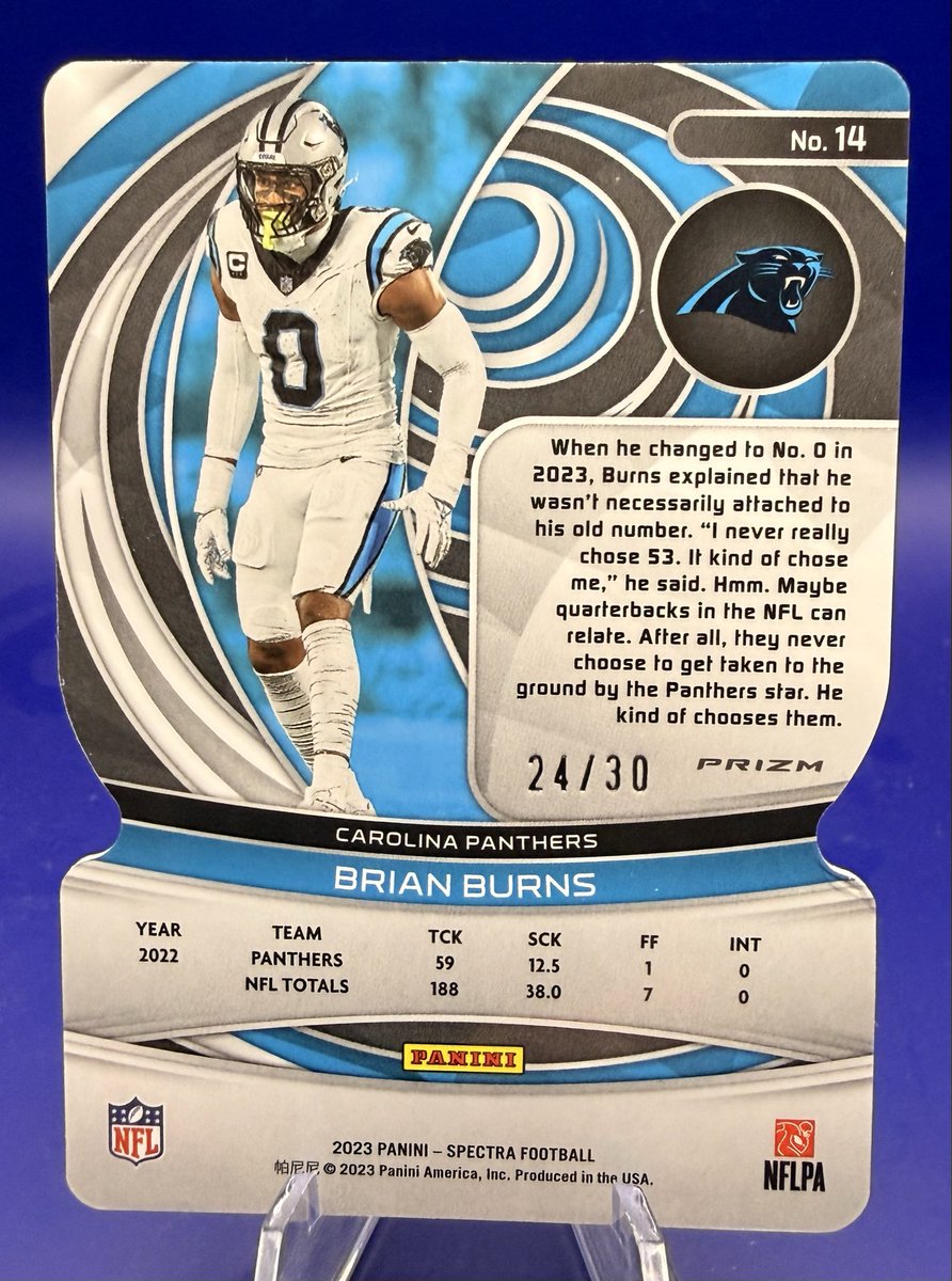 SellThenThink's tweet photo. Aaron Donald /99
Brian Burns /30

Both for $16 https://t.co/rWN1dKn3OU