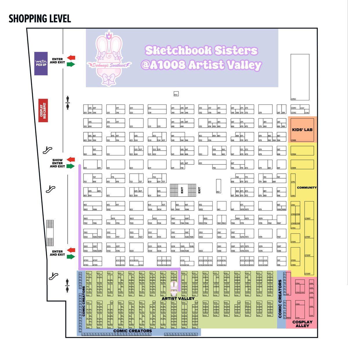 darkmagic_swh's tweet photo. Come see my sister and I at Fan Expo Denver this weekend!!!
We're in Artist Valley at table A1008 #fanexpodenver2026 https://t.co/5YNnP7nuMd