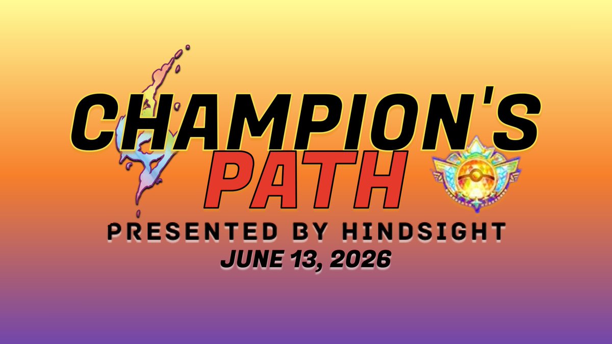 NebraskaVGC's tweet photo. We are almost 2 weeks out (june 13th)  from the first Hindsight Pokemon Champions tournament! make sure to sign up!

Reminder if we hit 24 attendees, $150 will be added to the pot! If u have any questions feel free to ask in the VGC Discord! Hope to see everyone there! https://t.co/2NymNm3EfE