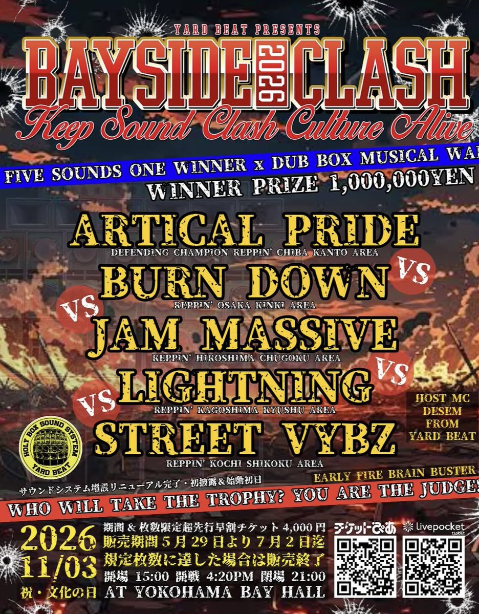 Johnson_RB's tweet photo. Bayside Clash 2026！！

メンツがエグすぎて二度見してしまうな���しかも45クラッシュではないんやな今年は！！

どこが勝っても全然おかしくないメンツのクラッシュ！！ https://t.co/uRONxSMfBw