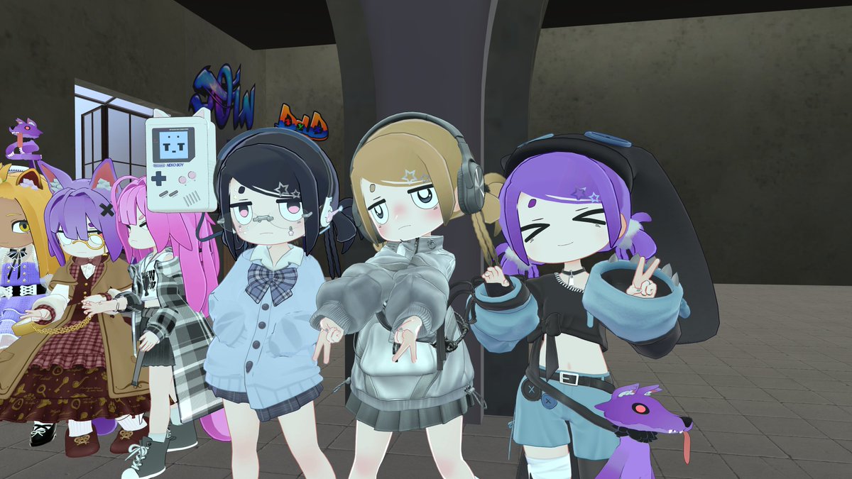 achi_n0n0_ooo's tweet photo. 楽しかったねー！楽しかったよー！
#あやしいみっかい #あやしいそしき #VRChat https://t.co/LIdKDiZYO8