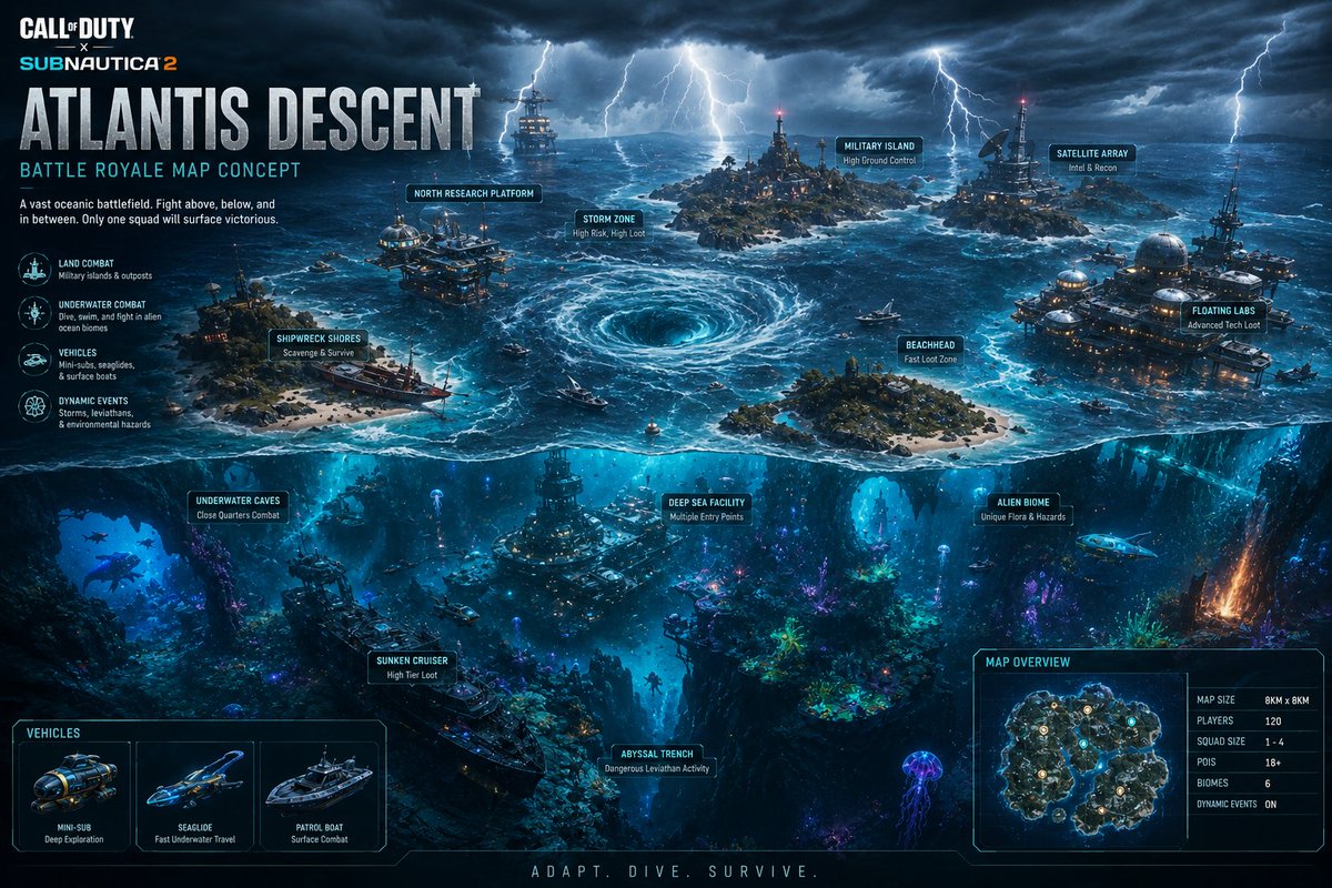 When CALL OF DUTY X SUB NAUTICA IP COLLAB