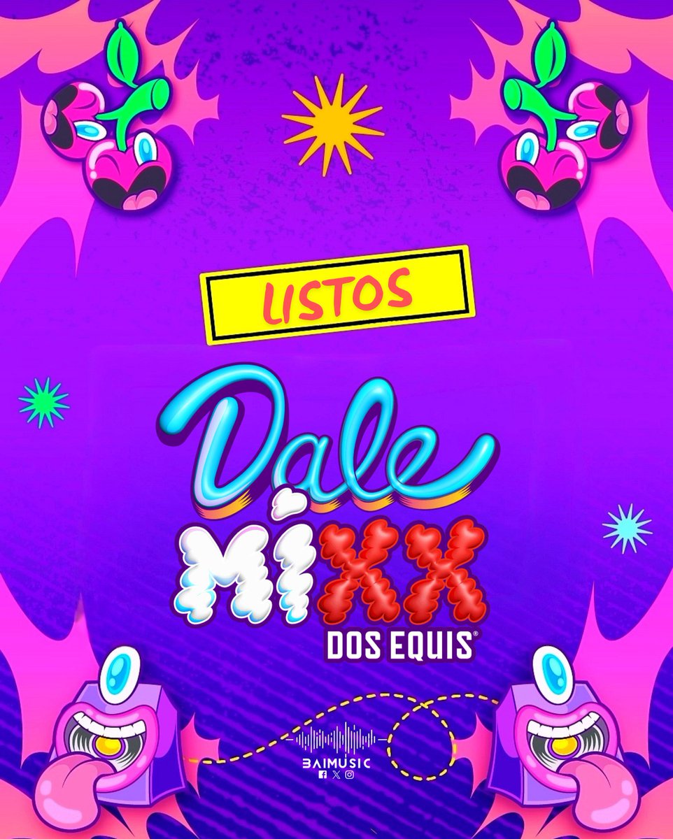 BAIMUSICOFICIAL's tweet photo. Están listos para otra edición más de @DaleMixx 2026 🔥😎 este 15 de agosto @parquefundidora, Monterrey NL 🇲🇽

#DaleMIXX #ParqueFundidora #mty #ticketmaster #regueton https://t.co/GlXr1eDusY