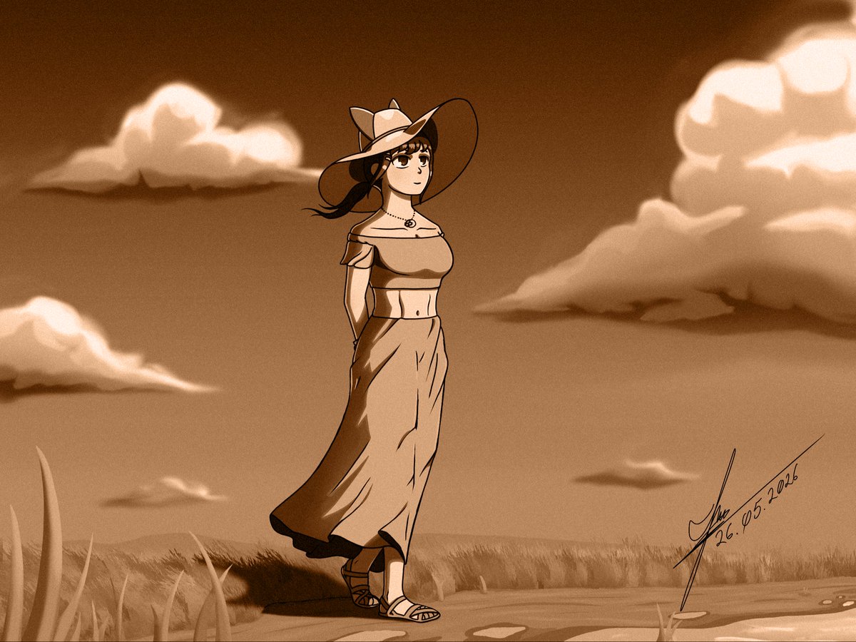 IanGiese's tweet photo. Drawing Practice - An Afternoon Sunset + Old Photo Style

A bit of practice from different artistic disciplines using Suki from MIG @masteriangamer as my model. Many fundamentals in one. Should’ve gone with something simpler. Hehe.

#art https://t.co/8heH2L3wfI