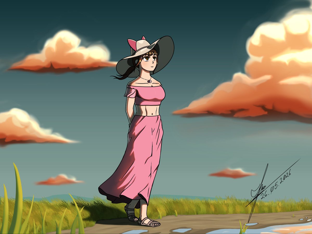 IanGiese's tweet photo. Drawing Practice - An Afternoon Sunset + Old Photo Style

A bit of practice from different artistic disciplines using Suki from MIG @masteriangamer as my model. Many fundamentals in one. Should’ve gone with something simpler. Hehe.

#art https://t.co/8heH2L3wfI
